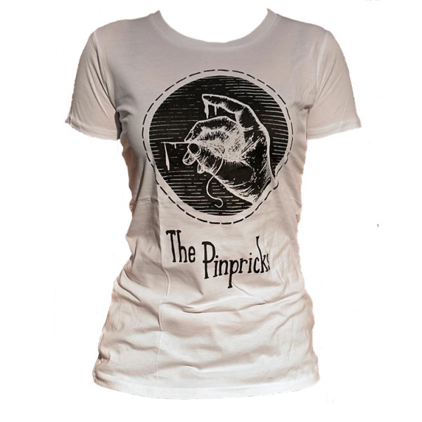 The Pinpricks Shirt weiß tailliert
