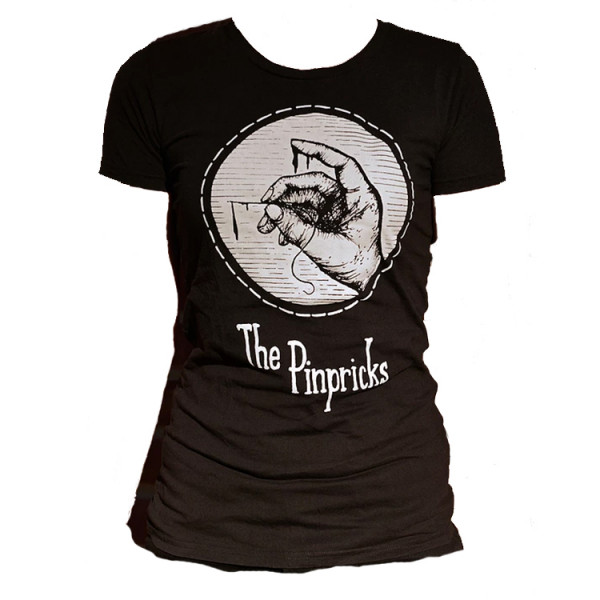 The Pinpricks Shirt schwarz tailliert